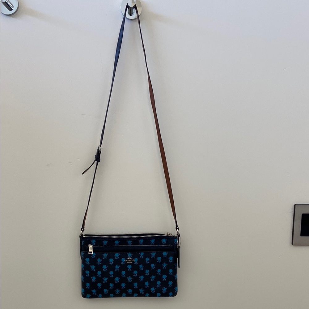 Stylish Blue Crossbody Bag